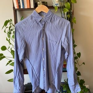 Steven Alan Blue pinstripe shirt XS